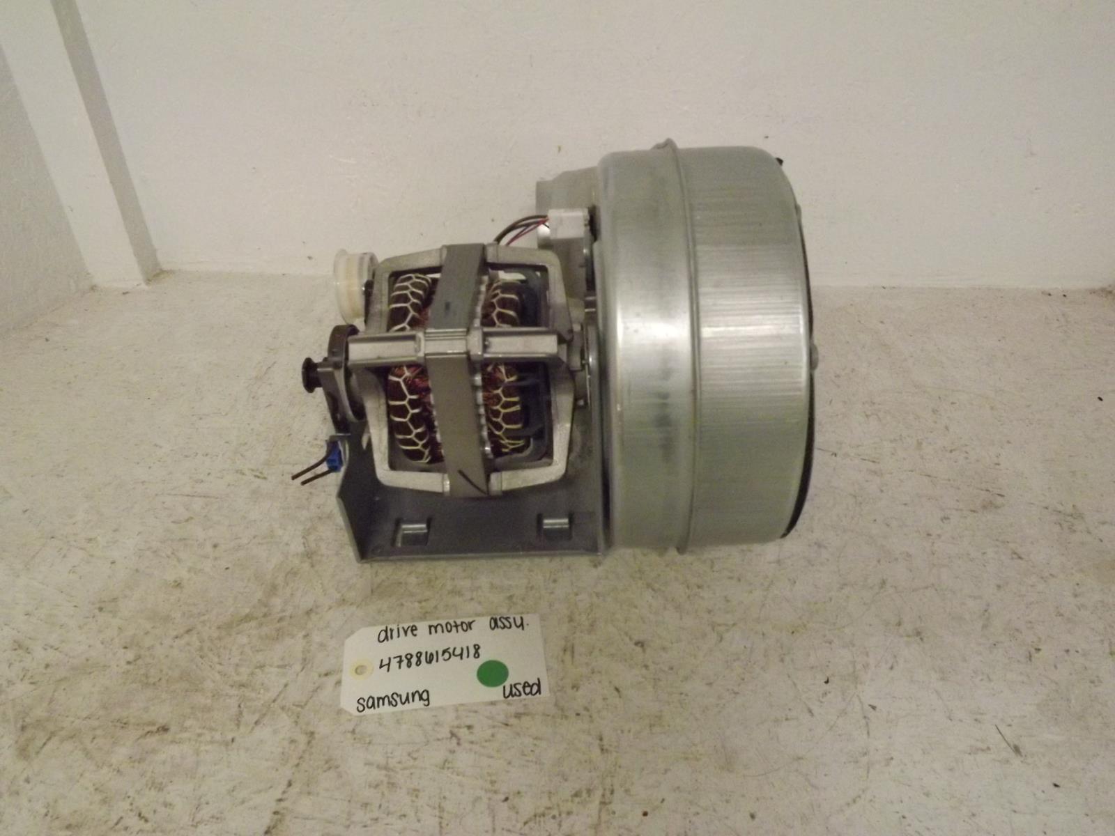 Samsung Dryer 4788615418 Drive Motor Assembly Used Samsung Dryer 4788615418 Drive Motor Assembly Used